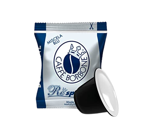 Borbone Kaffeekapseln Nespresso Blaue Mischung 100er Pack