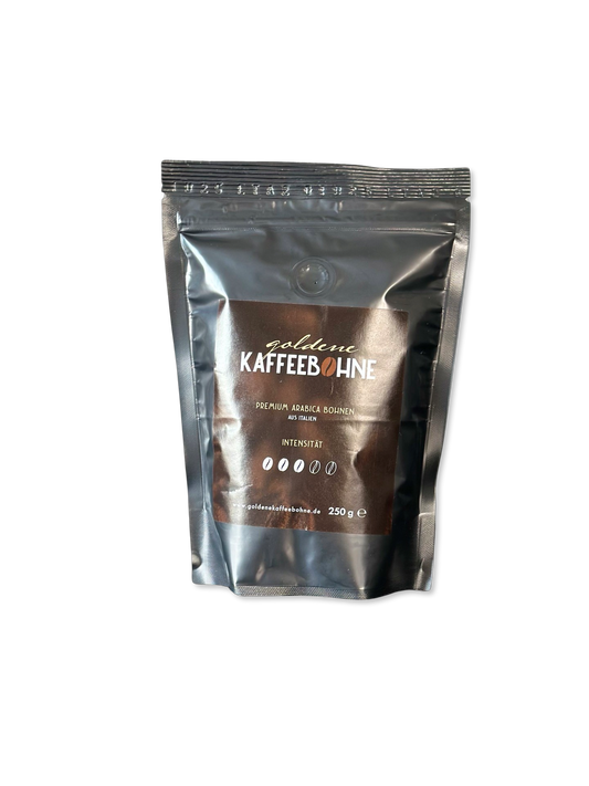 Goldene Kaffeebohne - Kaffeebohnen 50% Arabica 250 Pack